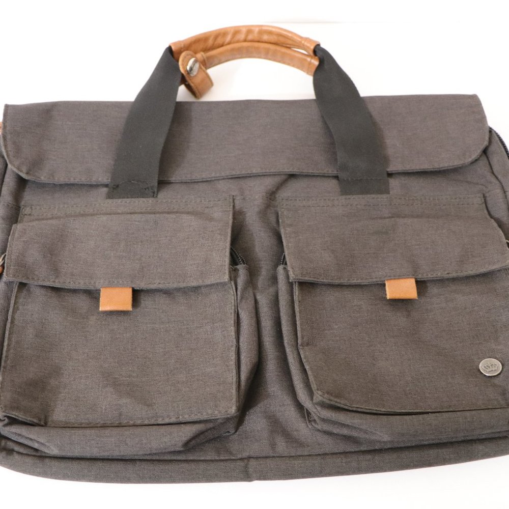 PKG Laptop Carry Case Gray Bag Missing Strap